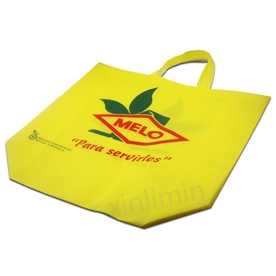 Gros sac à main réutilisable pour l'épicerie sac à main personnalisé sac de magasinage non tissé pour les produits ménagers