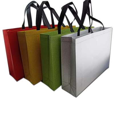 Mode de coupe sous pression Reutilisable imperméable à l'eau PP tissé Laminé Sacs de shopping avec logos personnalisés