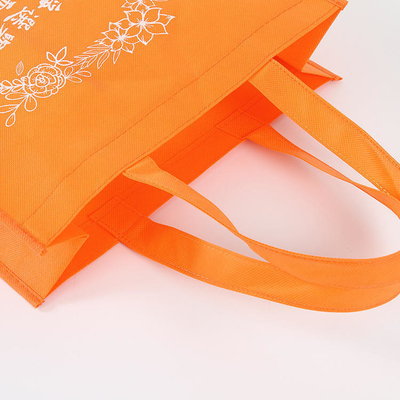Logo personnalisé Sacs de magasinage non tissés réutilisables et écologiques