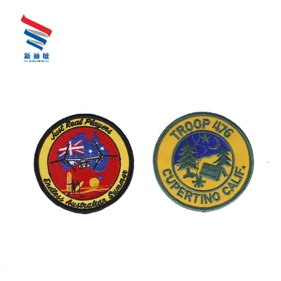 Patch de broderie personnalisé de logo personnalisé avec décoration de séquins