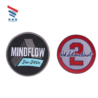Patch de broderie personnalisé de logo personnalisé avec décoration de séquins