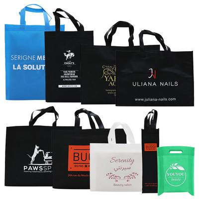 Logo personnalisé pliable Stock d'épicerie réutilisable emballage sac à dos
