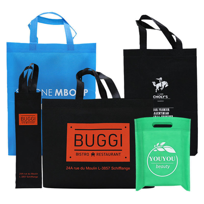 Logo personnalisé pliable Stock d'épicerie réutilisable emballage sac à dos