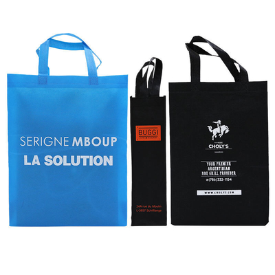 Logo personnalisé pliable Stock d'épicerie réutilisable emballage sac à dos