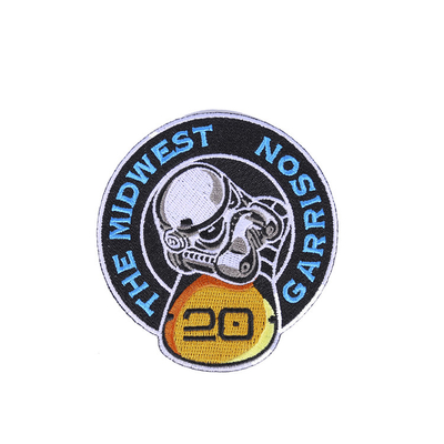 Logo de texture 3D personnalisé en plastique souple Badge en PVC