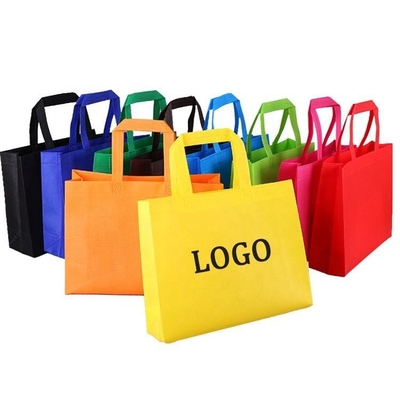 Logo personnalisé Sac non tissé Reutilisable Sac à main
