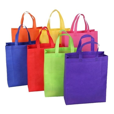 Logo personnalisé Sac non tissé Reutilisable Sac à main