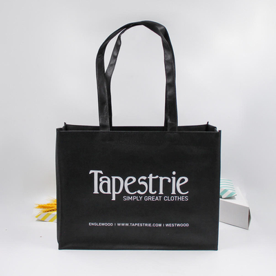 Commande personnalisée Sac de magasinage en tissu écologique non tissé pour la promotion d'une exposition