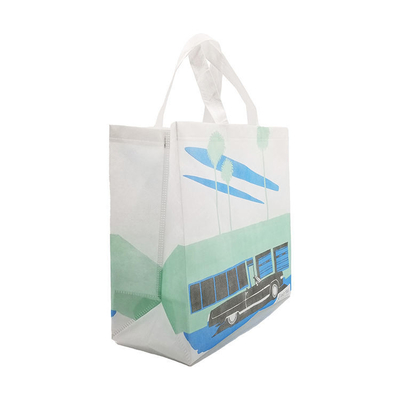 Sac de magasinage non tissé sac à main avec matériau écologique et couleur personnalisée