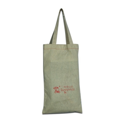 30*40*10cm Sac de coton biologique avec corde de traction