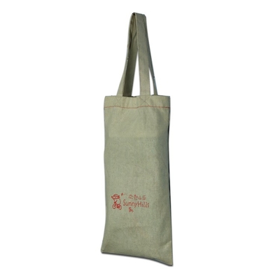 30*40*10cm Sac de coton biologique avec corde de traction