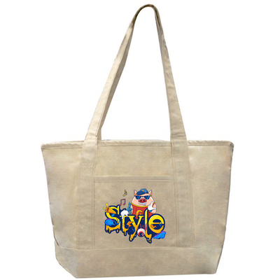 Logo personnalisé Sac à main en coton biologique en coton recyclé Sac en toile de coton Sac à corde