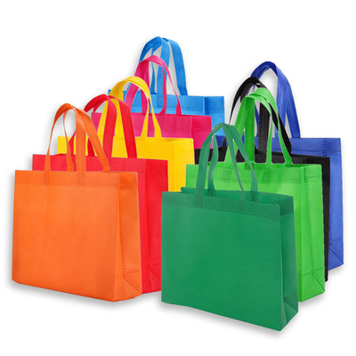 Sac de magasinage non tissé à plaquette personnalisé écologique réutilisable avec technologie ultrasonique