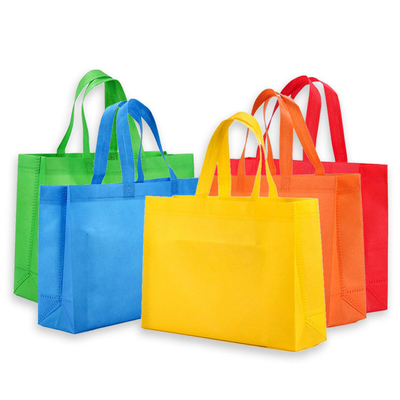 Sac de magasinage non tissé à plaquette personnalisé écologique réutilisable avec technologie ultrasonique