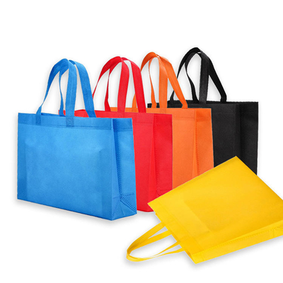 Sac de magasinage non tissé à plaquette personnalisé écologique réutilisable avec technologie ultrasonique