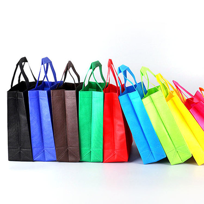 Sac de magasinage non tissé à plaquette personnalisé écologique réutilisable avec technologie ultrasonique