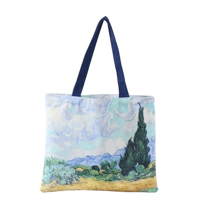 Logo personnalisé imprimé Recyclé réutilisable sac à dos de sublimation pour les entreprises