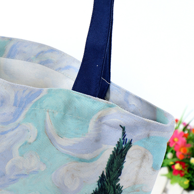 Logo personnalisé imprimé Recyclé réutilisable sac à dos de sublimation pour les entreprises