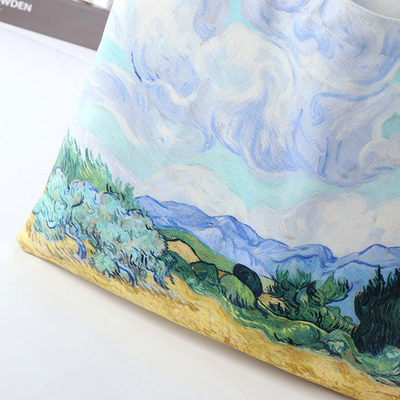 Logo personnalisé imprimé Recyclé réutilisable sac à dos de sublimation pour les entreprises