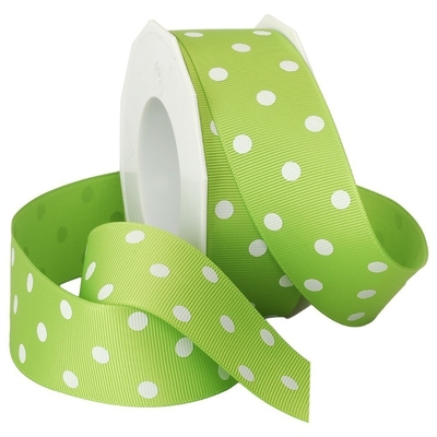 Ruban rouge polyester gros grain personnalisé 1-1/2 pouces pour la décoration et l'emballage de cadeaux
