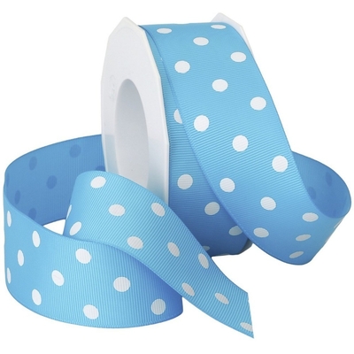 Ruban rouge polyester gros grain personnalisé 1-1/2 pouces pour la décoration et l'emballage de cadeaux