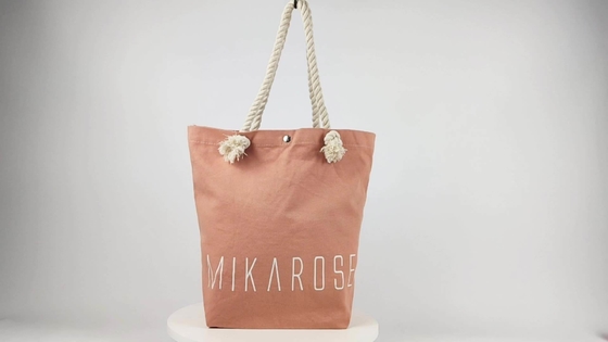 Supermarché sac à main imprimé sur canvas sur mesure pour les affaires et les achats en design simple