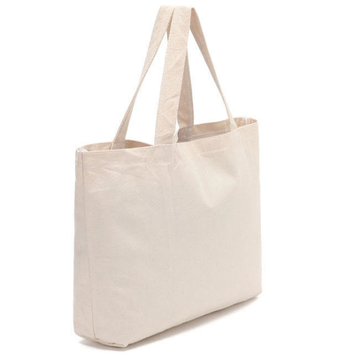 100% coton pour les achats sur mesure Logo imprimé sur plage Sac à dos pour les affaires