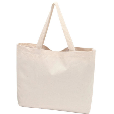 100% coton pour les achats sur mesure Logo imprimé sur plage Sac à dos pour les affaires