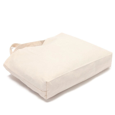 100% coton pour les achats sur mesure Logo imprimé sur plage Sac à dos pour les affaires