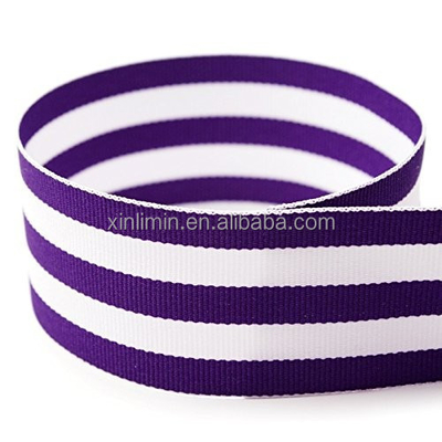 Mode et utilité du ruban de moire en satin grosgrain imprimé pour la marque personnalisée