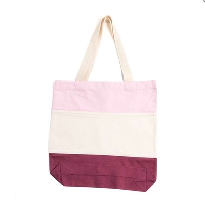 Sac de magasinage sur toile de coton imprimé sur mesure avec des caractéristiques recyclées