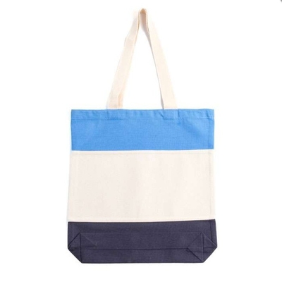 Sac de magasinage sur toile de coton imprimé sur mesure avec des caractéristiques recyclées