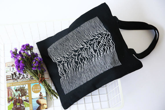 Sac à main en toile personnalisé Sac à main occasionnel à grande épaule pour les achats à la mode