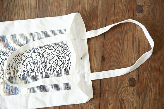 Sac à main en toile personnalisé Sac à main occasionnel à grande épaule pour les achats à la mode