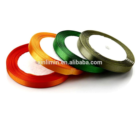 Ruban en polyester recyclable écologique ruban satiné pour textile domestique 3 mm-100 mm