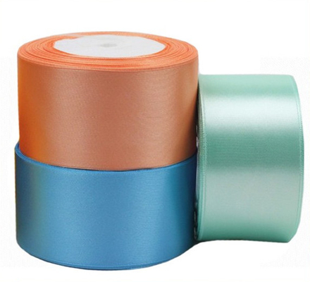 Ruban en polyester recyclable écologique ruban satiné pour textile domestique 3 mm-100 mm