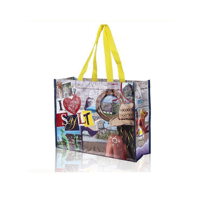 Acceptable OEM/ODM Impression personnalisée de l'épicerie réutilisable PP Laminé sac à main non tissé