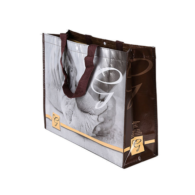 Acceptable OEM/ODM Impression personnalisée de l'épicerie réutilisable PP Laminé sac à main non tissé