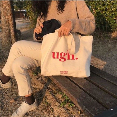 Sac à main en coton sur mesure, polyvalent et écologique