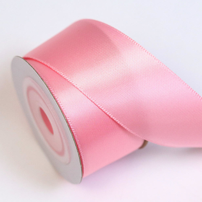 Ruloir de ruban satiné à double face 100% polyester RPET à haute ténacité