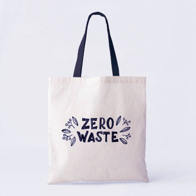 Sac à dos en toile douce en coton réutilisable durable