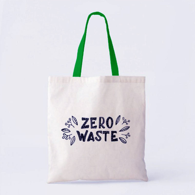 Sac à dos en toile douce en coton réutilisable durable