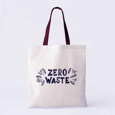Sac à dos en toile douce en coton réutilisable durable