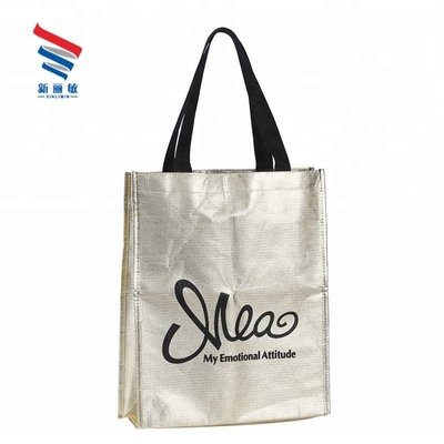 Sac en tissu non tissé avec coin rond et imprimé sur mesure