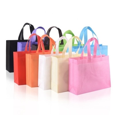 Sac de magasinage sur mesure en tissu écologique non tissé pour accessoires de mode recyclables