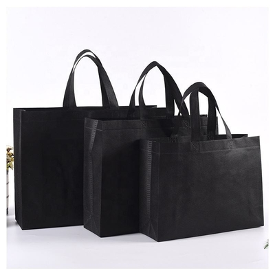 Sac de magasinage sur mesure en tissu écologique non tissé pour accessoires de mode recyclables
