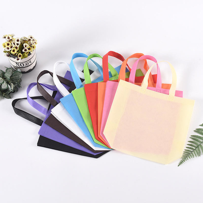 Sac de magasinage sur mesure en tissu écologique non tissé pour accessoires de mode recyclables