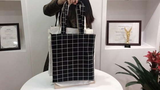 Sac de magasinage sur mesure en tissu écologique non tissé pour accessoires de mode recyclables