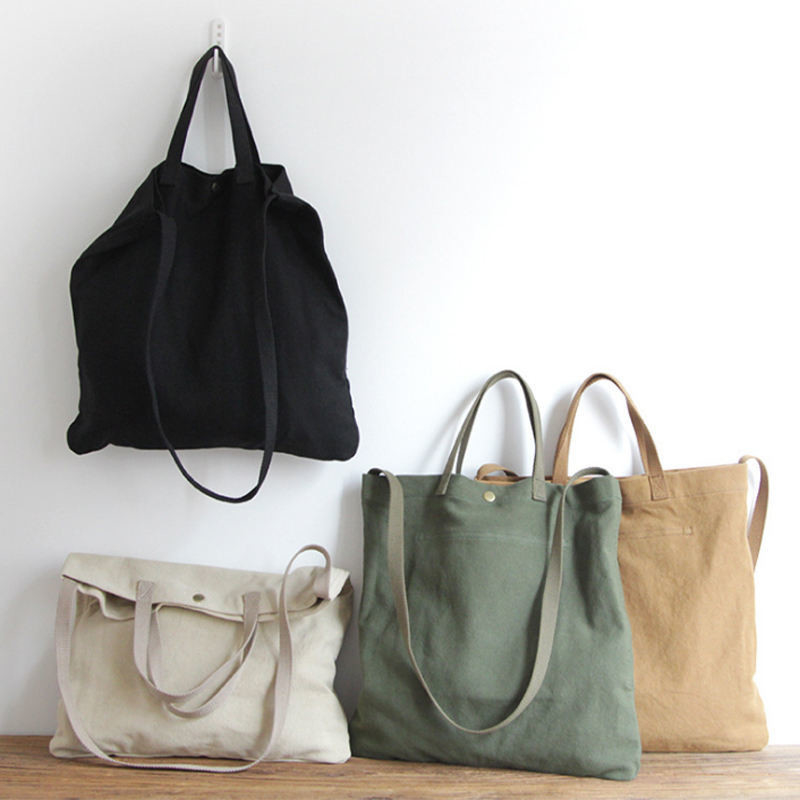 Promotion Femmes coton naturel durable toile de magasinage sac à main pour les affaires de magasinage