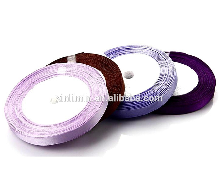 Ruban en polyester recyclable écologique ruban satiné pour textile domestique 3 mm-100 mm